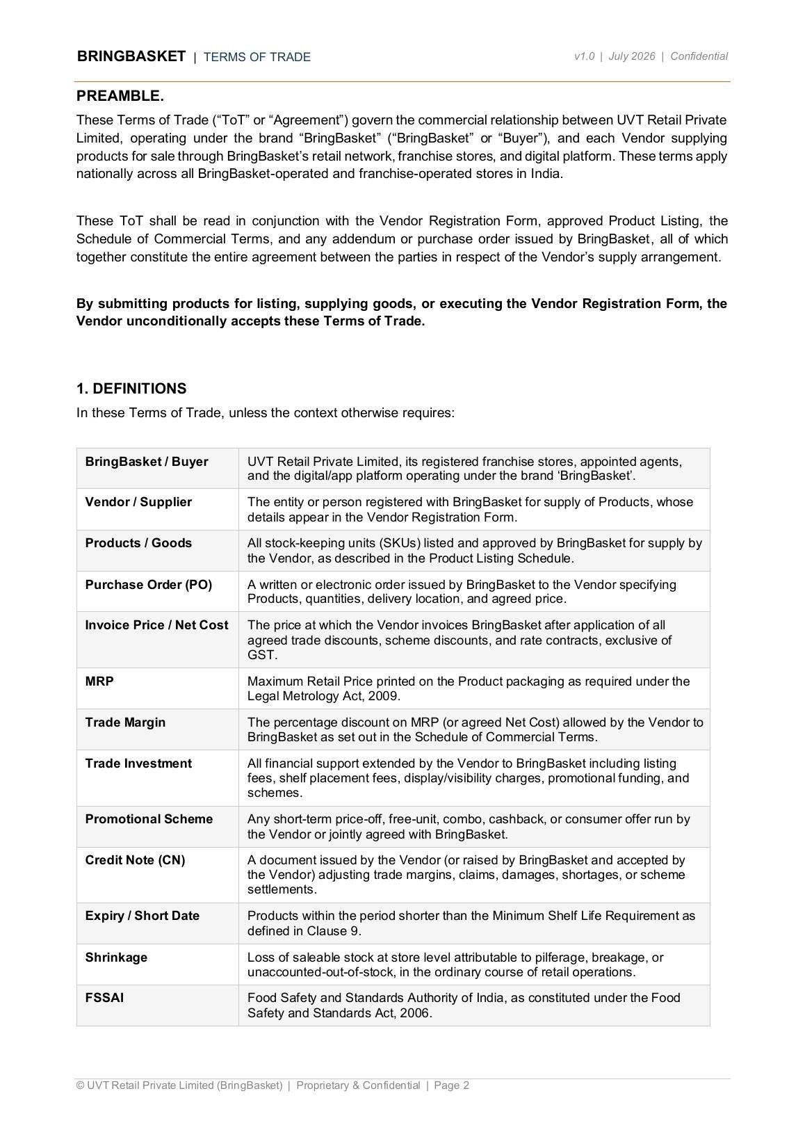 Terms of Trade page 2