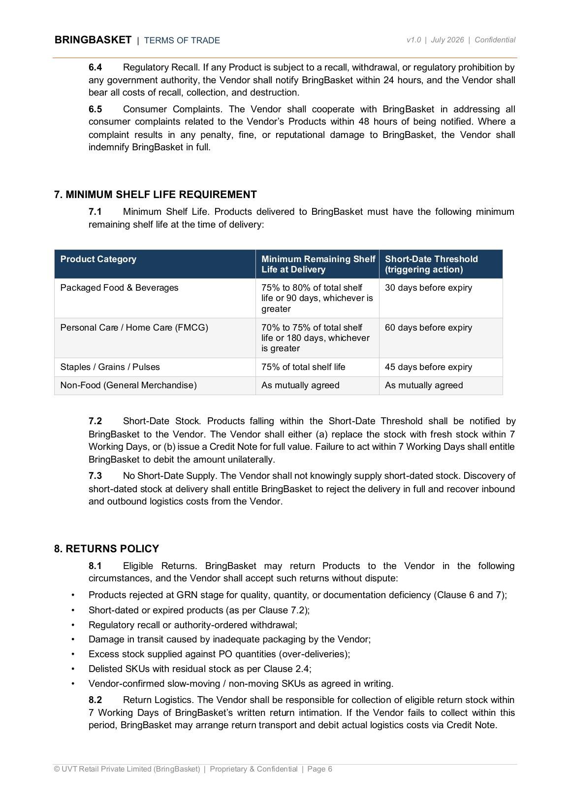 Terms of Trade page 6