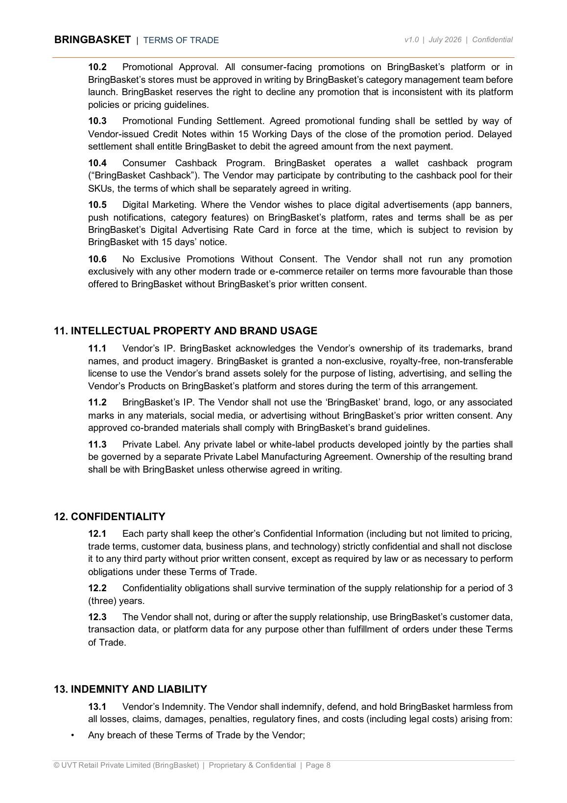 Terms of Trade page 8